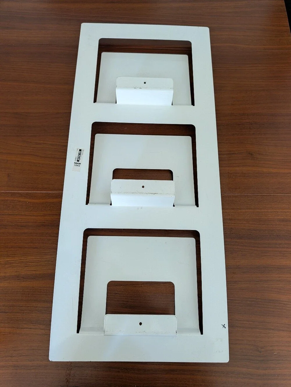 Ikea Magazine Wall Rack Skrissel Metal White Pre Owned